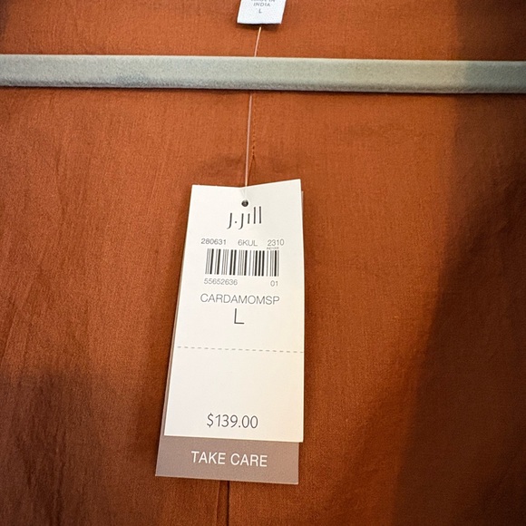 J. Jill Cardamom Open Front Cardigan - Picture 2 of 8